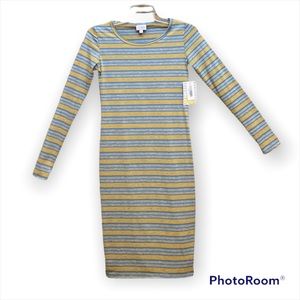 Striped Sheath Dress Debbie by Lularoe XXS